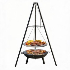 Tripod Outdoor Fire Pit BBQ