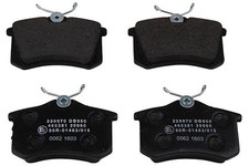 NK Rear Brake Pad Set for Peugeot 405 1.9 MI16x4 Catalyst D6C(XU9J4) 1987-1992