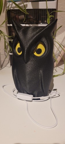 Owl athena led lamp - owl, ,3d