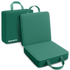 BLOSTM Extra Thick Garden Kneeling Pad Large Portable w/ Cover Foam Green Mat