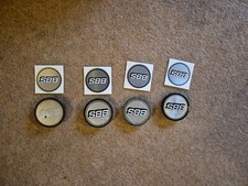 BBS RA Caps x 4 with new stickers