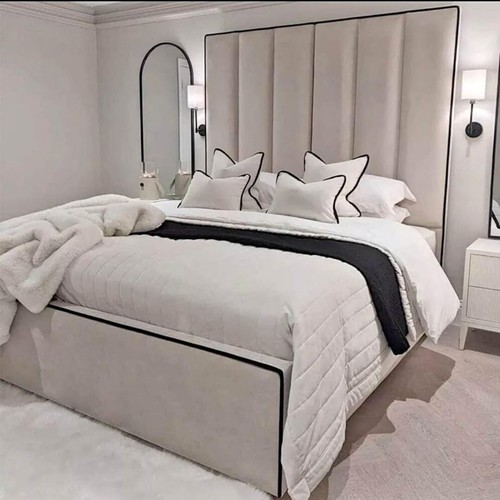 Ottoman stroage sleigh bed - ottoman,