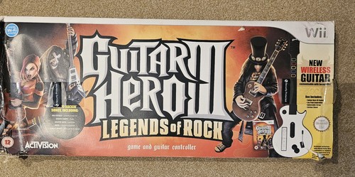 Nintendo wii guitar hero - nintendo,