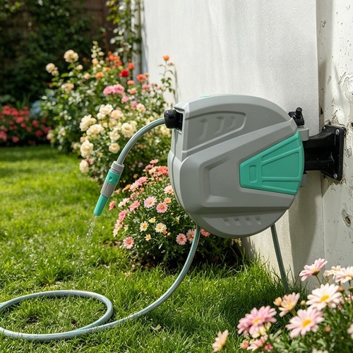 Wall mounted retractable - wall,