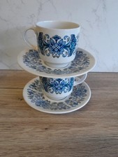Royal doulton Atlantis Cup and saucer - lovely condition - set of 2