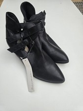 Red Herring Black Biker Boots