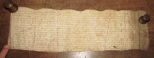 1722 VELLUM INDENTURE between