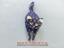 LEA STEIN BACCHUS CAT BROOCH