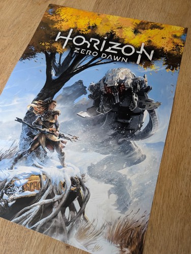 Horizon zero dawn poster - horizon, (v2)