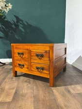 Oriental Style Hardwood Lamp Table