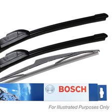 Bosch Aerotwin Wiper Blades For Land Rover Discovery Sport Front & Rear Set