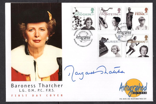 Autograph british prime - british,