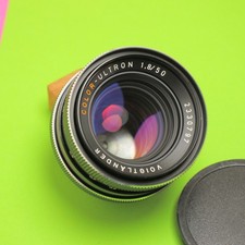 Voigtlander Color Ultron 50mm f1.8 Lens M42 Screw mount.