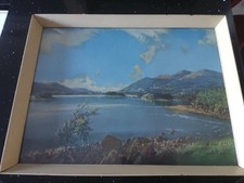 Framed Picture of Lake and