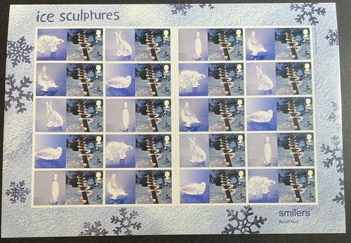 Royal mail ice sculpture - gb,