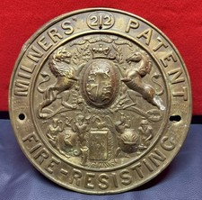 Safe Plaque Safe Plate Milners