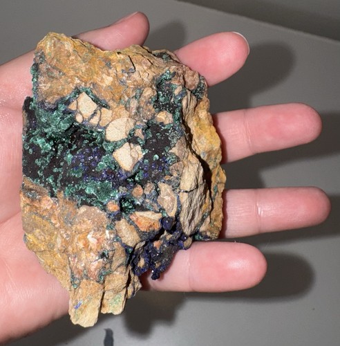Beautiful azurite and - azurite,