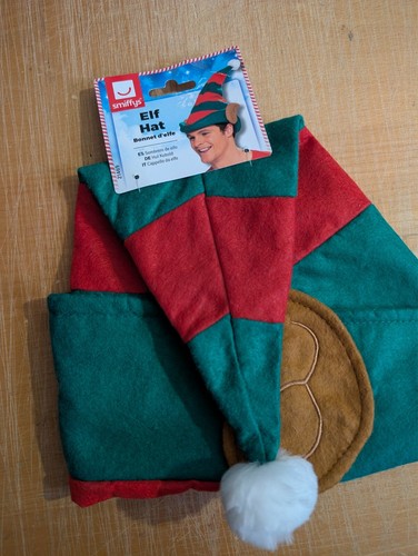 Child elf hat kids boys - elf,