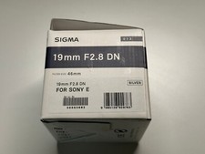 Sigma 19mm F2.8 DN Art Prime