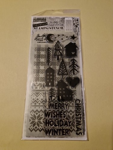 Tim holtz clear stamps - clear, stamps/stencil