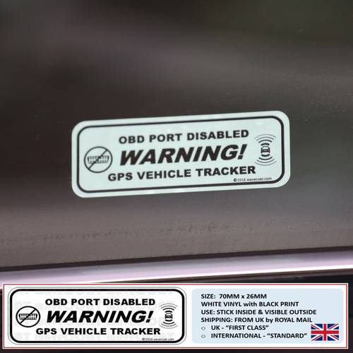 Warning obd port disabled - 2,