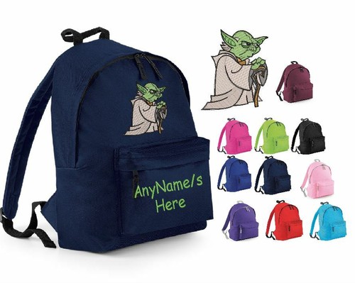 Personalised embroidered yoda - personalised,