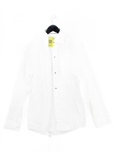 Eton men shirt white 100 - white, 100%