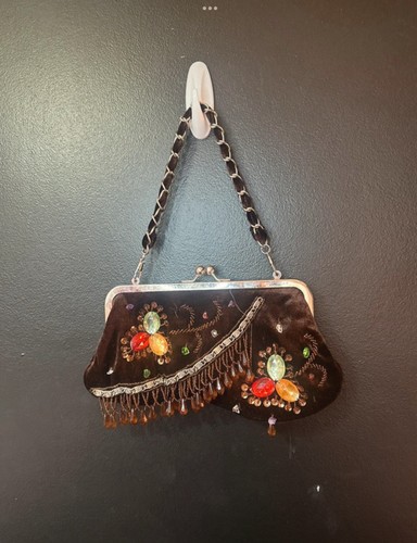 Vintage 1990 brown jewel - vintage,