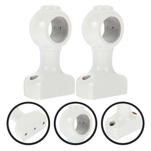 Pcs curtain pole brackets - 2,