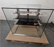Glass cake display case - glass,