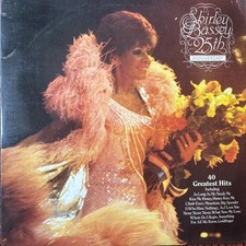 SHIRLEY BASSEY - 25TH ANNIVERSARY - DOUBLE 12" VINYL LP ALBUM RECORD EX+ HITS
