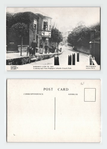 Vintage postcard hornsey lane - postcard,