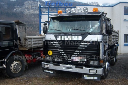 Truck photo scania - 113e, 360