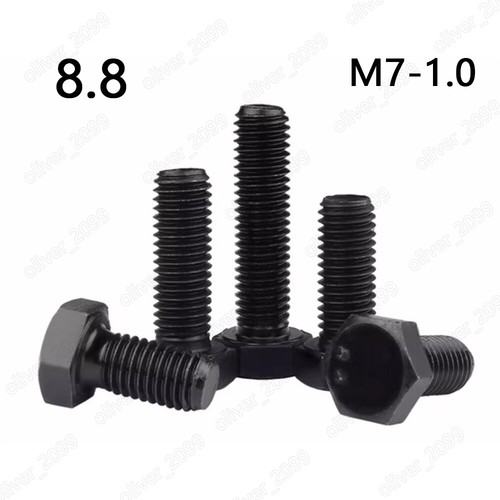 Black steel hexagon - 8.8,