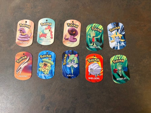 Pokemon metal tags tag - x,