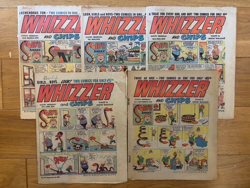 Whizzer and chips comics - chips, x