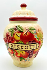 VTG Biscotti Hand Painted