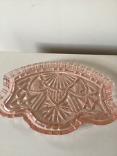 Pink Glass Dressing Table