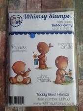 Whimsy Stamps Teddy Best