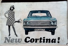 Vintage Ford Cortina Mark 2 Owner Handbook 1966