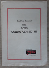 Ford Consul Classic 315 Road