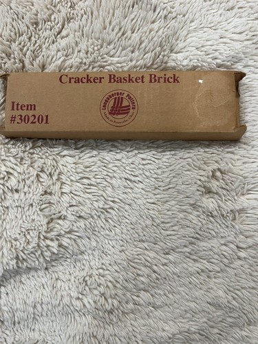 Longaberger pottery cracker - longaberger,