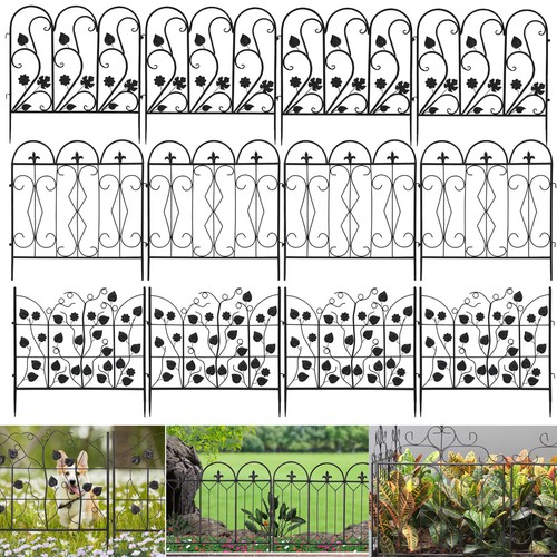 Panels metal garden fence - panels,