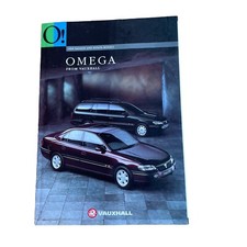 Vauxhall Omega Range Sales  Booklet April 1994 Saloon Estate Petrol Diesel
