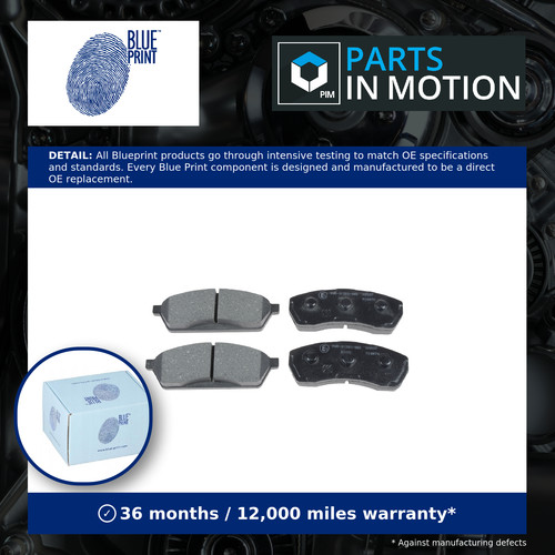 Brake pads set fits subaru - set,