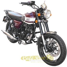 30mm Black Motor Shade for MASH Cafe Racer 125 Seventy-Seventy Five Vintage 125