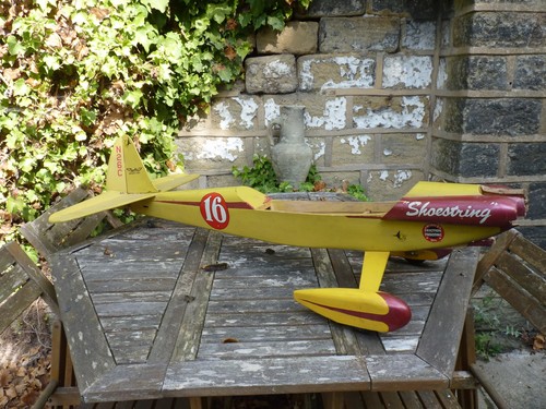 Large vintage model aeroplane - vintage,