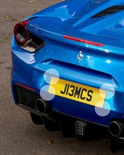 J13 MCS (JAMES) CHERISHED PRIVATE NUMBER PLATE DVLA REG