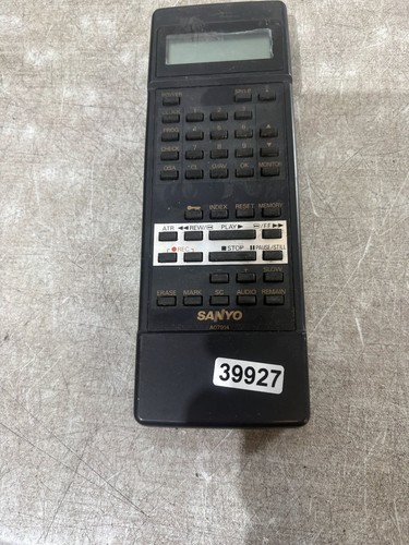 Sanyo remote control for vcr - control,