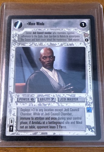 Mace windu swccg - ai, decipher